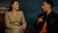 A still from Gaia Wise & Laurence Ubong Williams Get to Know | Image via Max YouTube